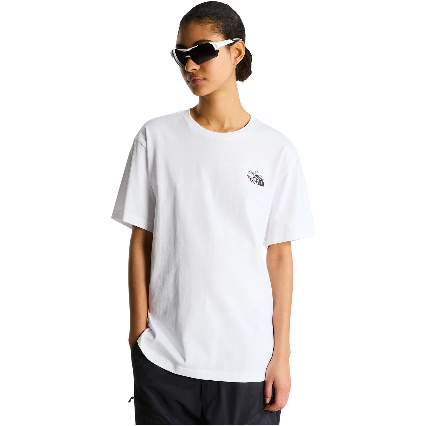 2026 The North Face Natutal High Society T-Shirt NF0A8JPQ - White
